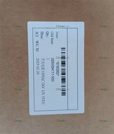 Peças sobressalentes York 025 34111 000 Fonte de alimentação