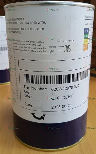 Absorção de elemento York 026W-42970-000